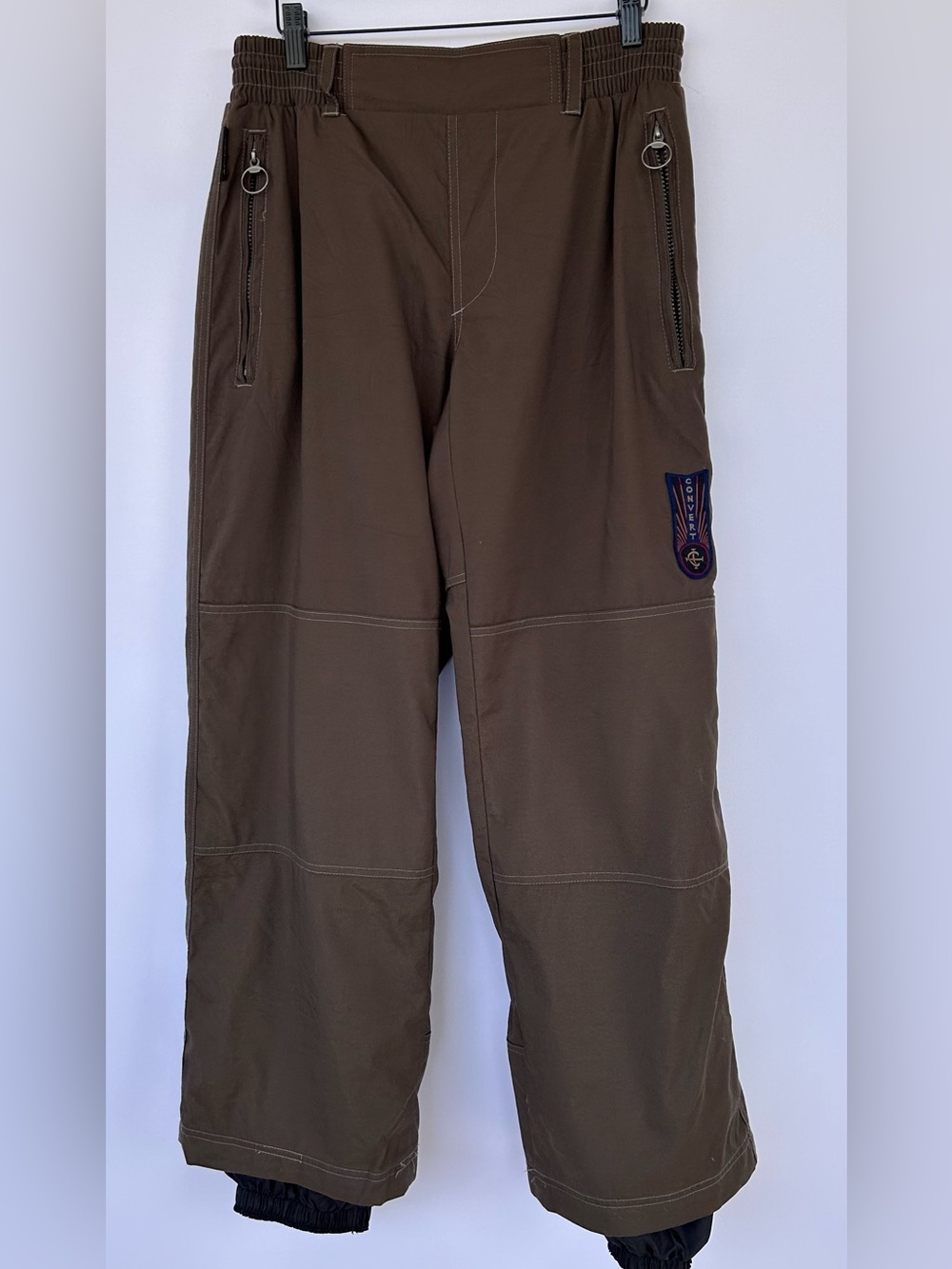 Columbia Vintage Unisex Convert Snowboard Pants/Outerwear Brown Size Small